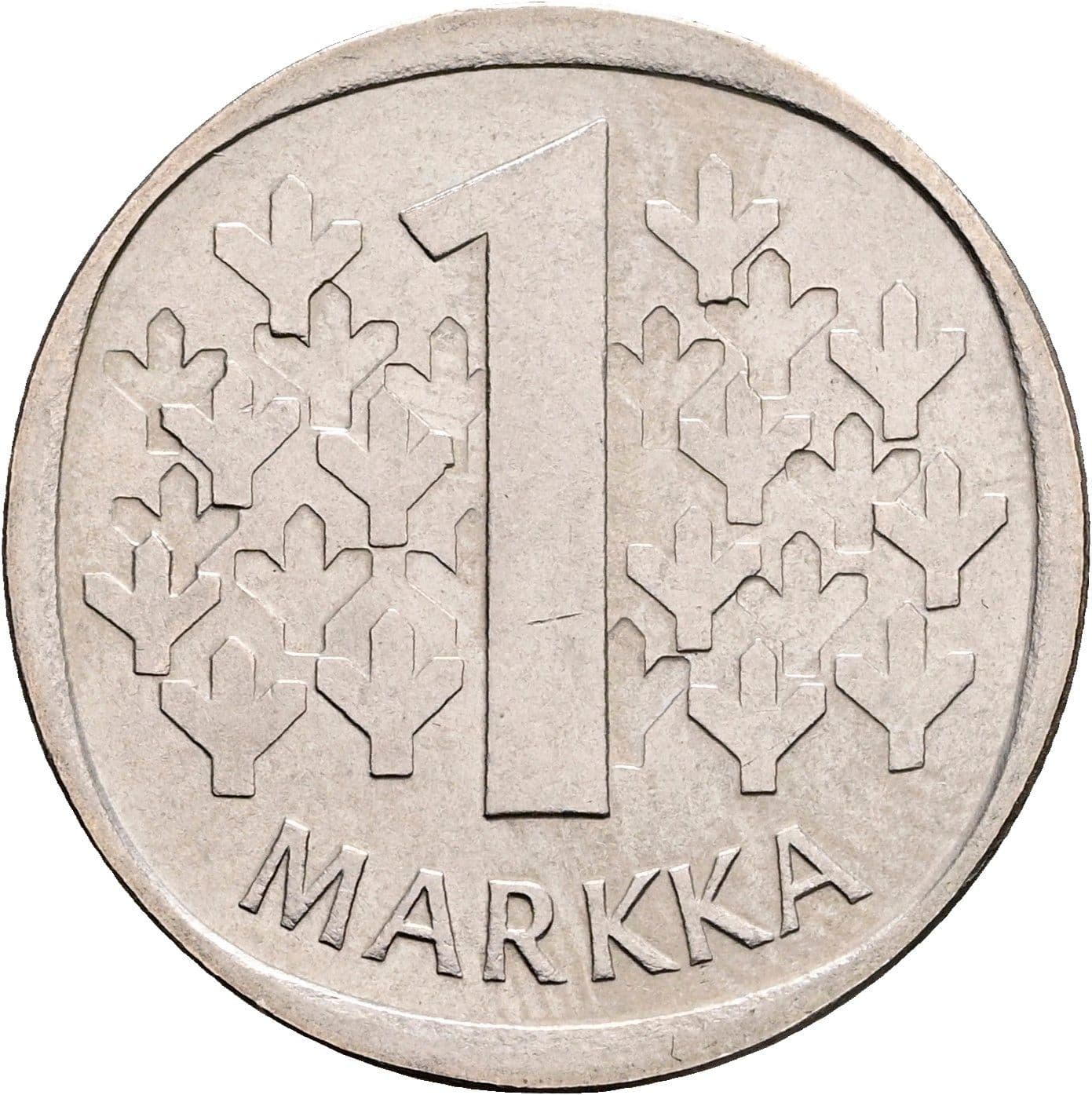 1 Markka 1988 M – Vorderseite