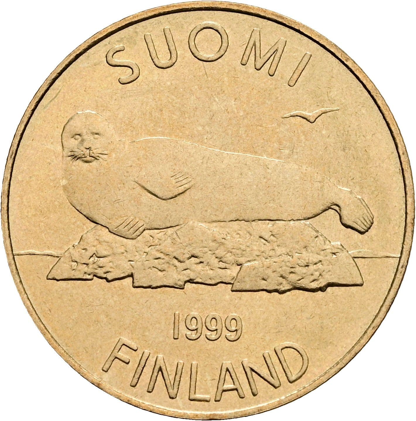 5 Markkaa 1999 – Rückseite