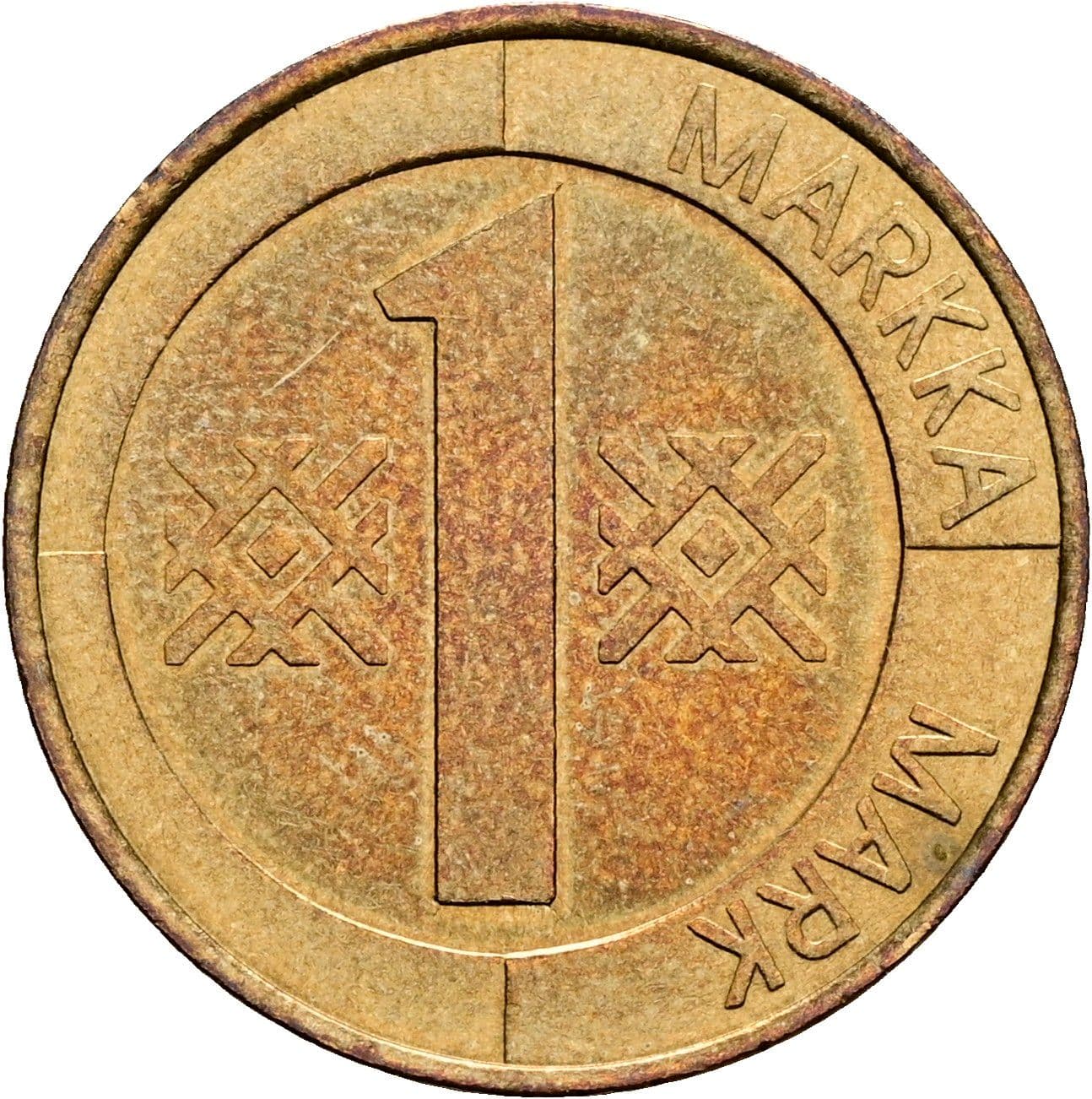 1 Markka 1994 – Vorderseite
