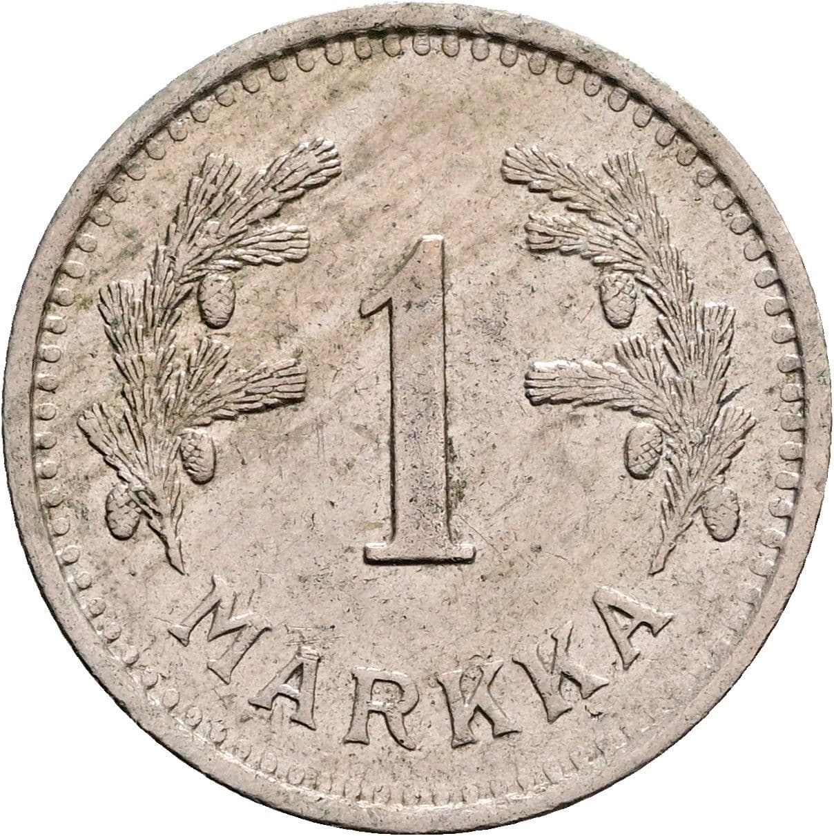 1 Markka 1940 S – Vorderseite