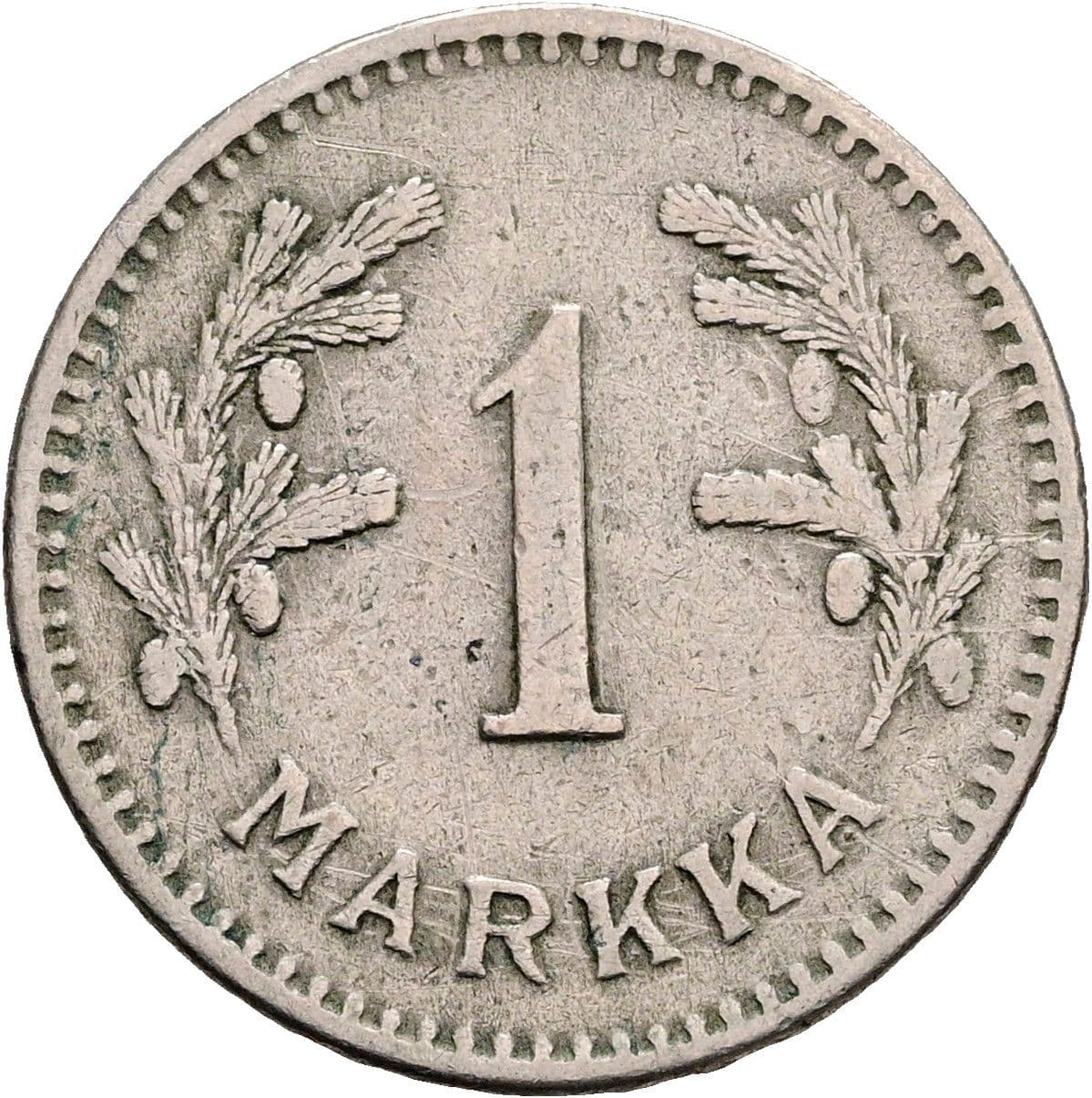 1 Markka 1928 S – Vorderseite