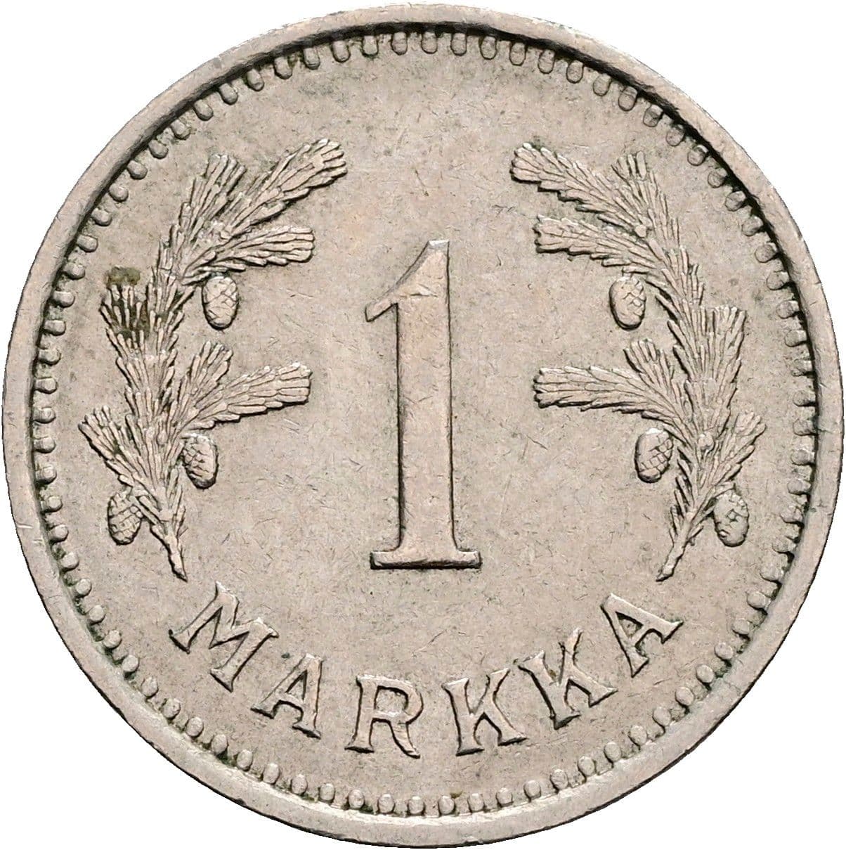 1 Markka 1936 S – Vorderseite