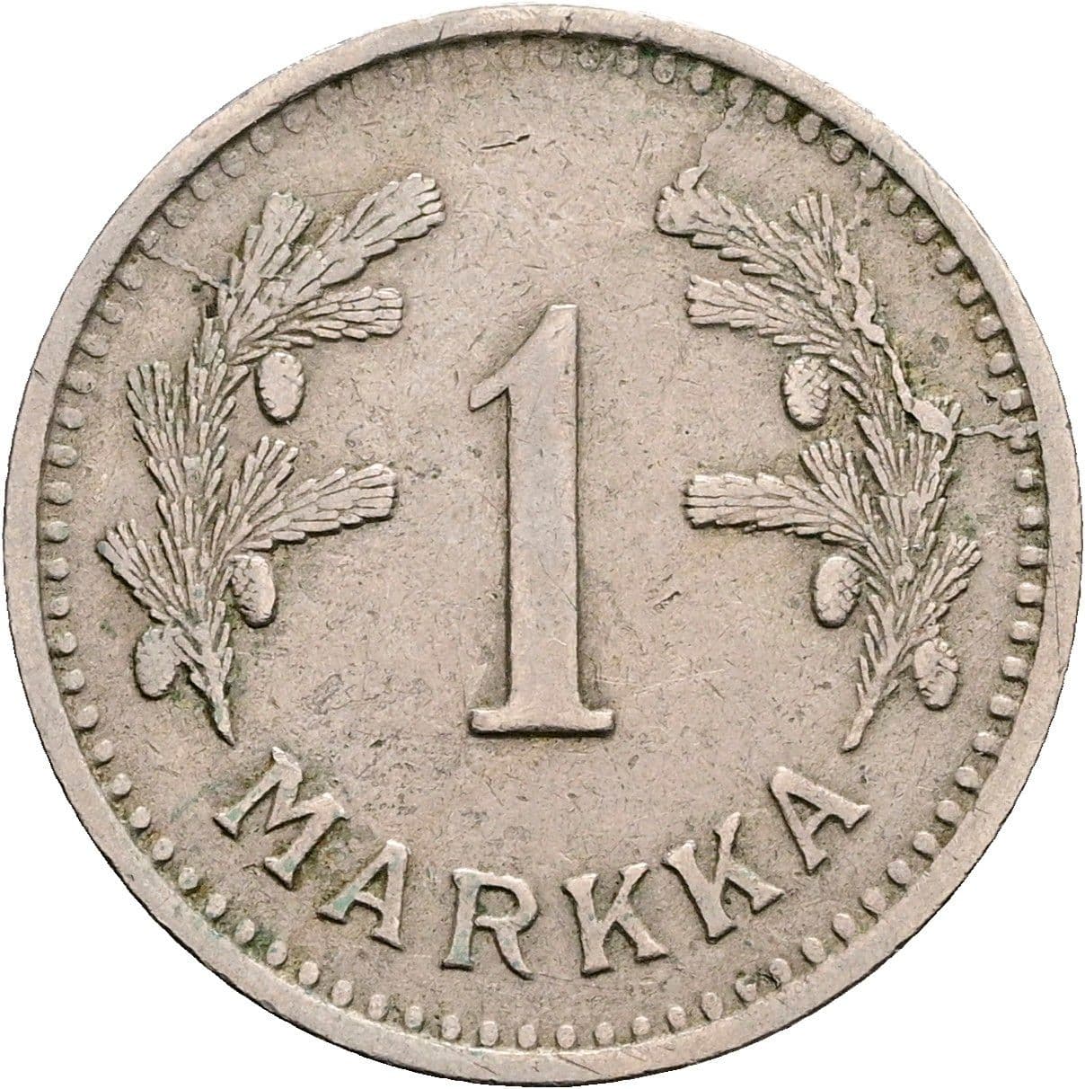 1 Markka 1930 S – Vorderseite