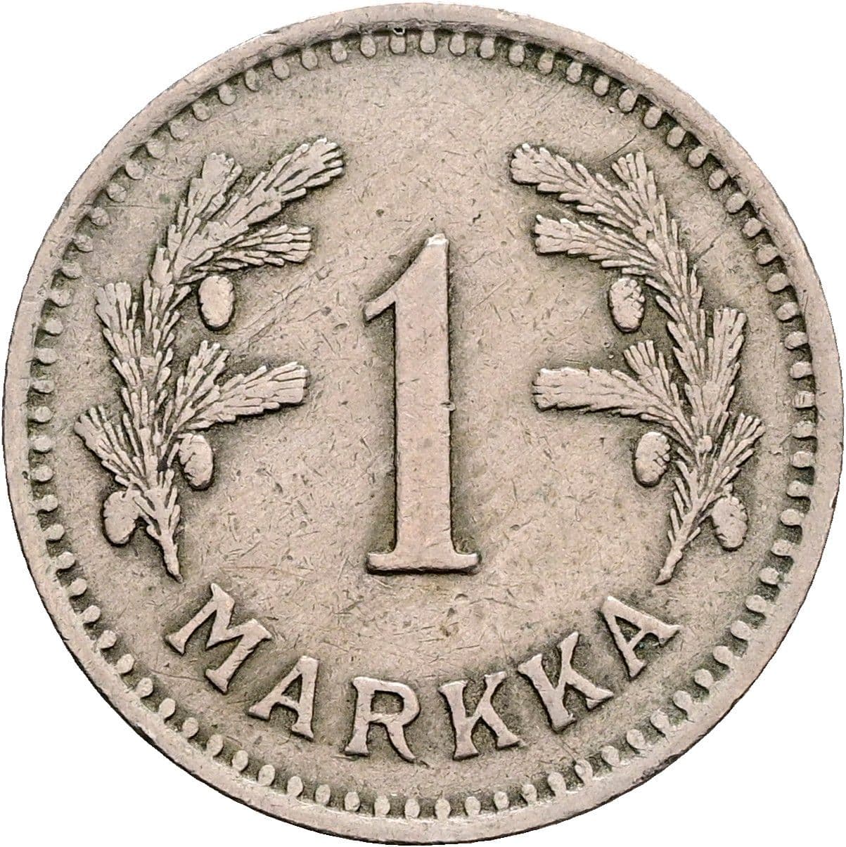 1 Markka 1929 S – Vorderseite