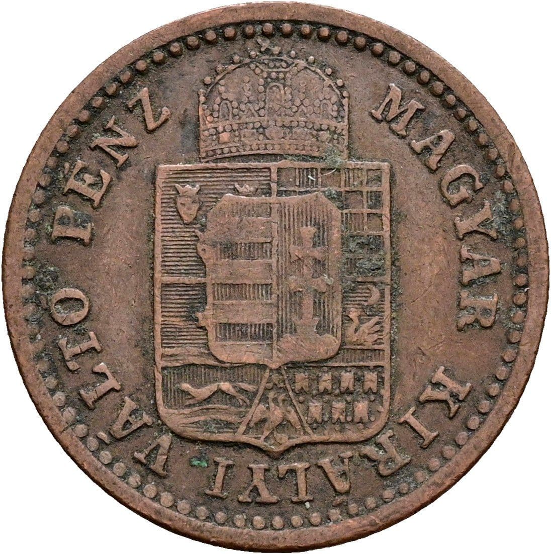 1 Krajczar Franz Joseph I. 1848-1916 1891 KB – Rückseite