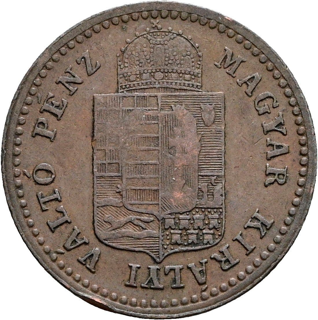 1 Krajczar Franz Joseph I. 1848-1916 1882 KB – Rückseite