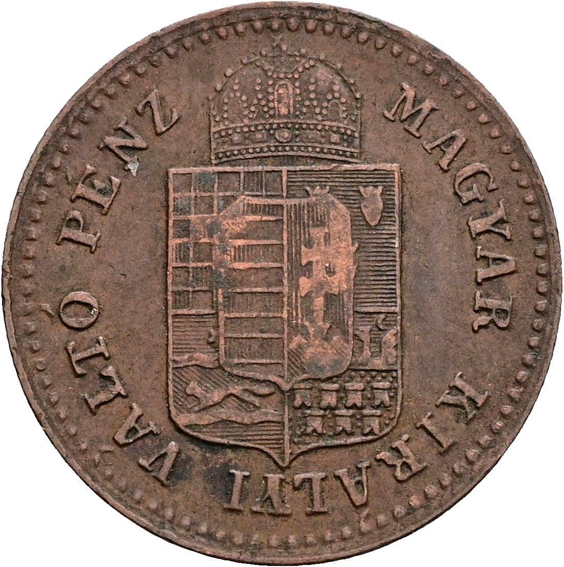 1 Krajczar Franz Joseph I. 1848-1916 1881 KB – Rückseite