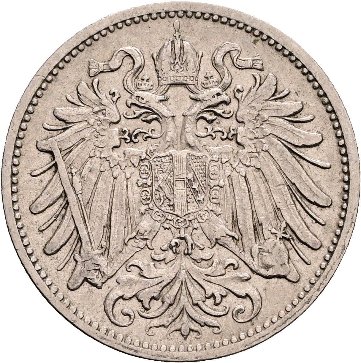 20 Heller Franz Joseph I. 1848-1916 1907 – Rückseite