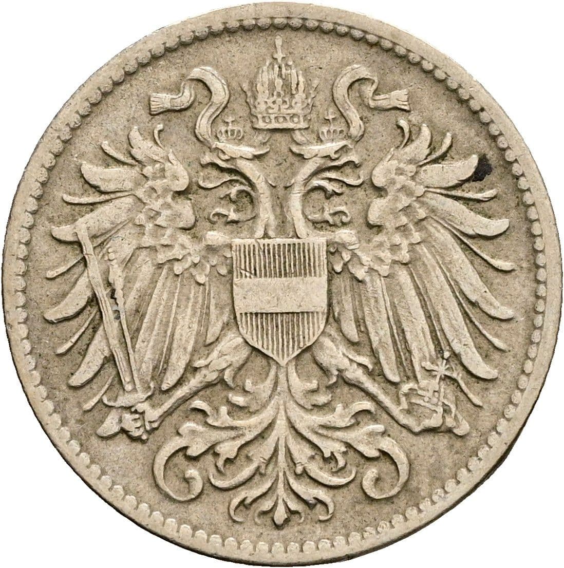 10 Heller Franz Joseph I. 1848-1916 1916 – Rückseite