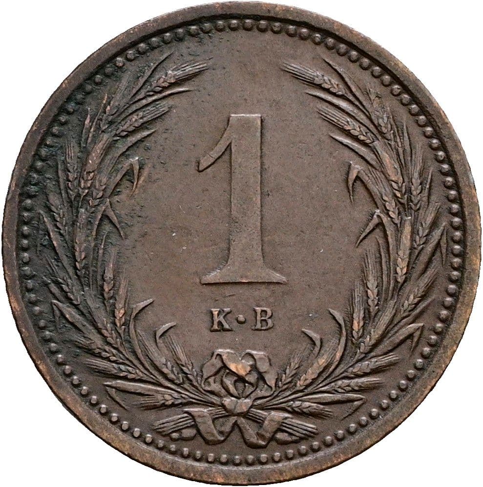 1 Filler Franz Joseph I. 1848-1916 1893 KB – Vorderseite