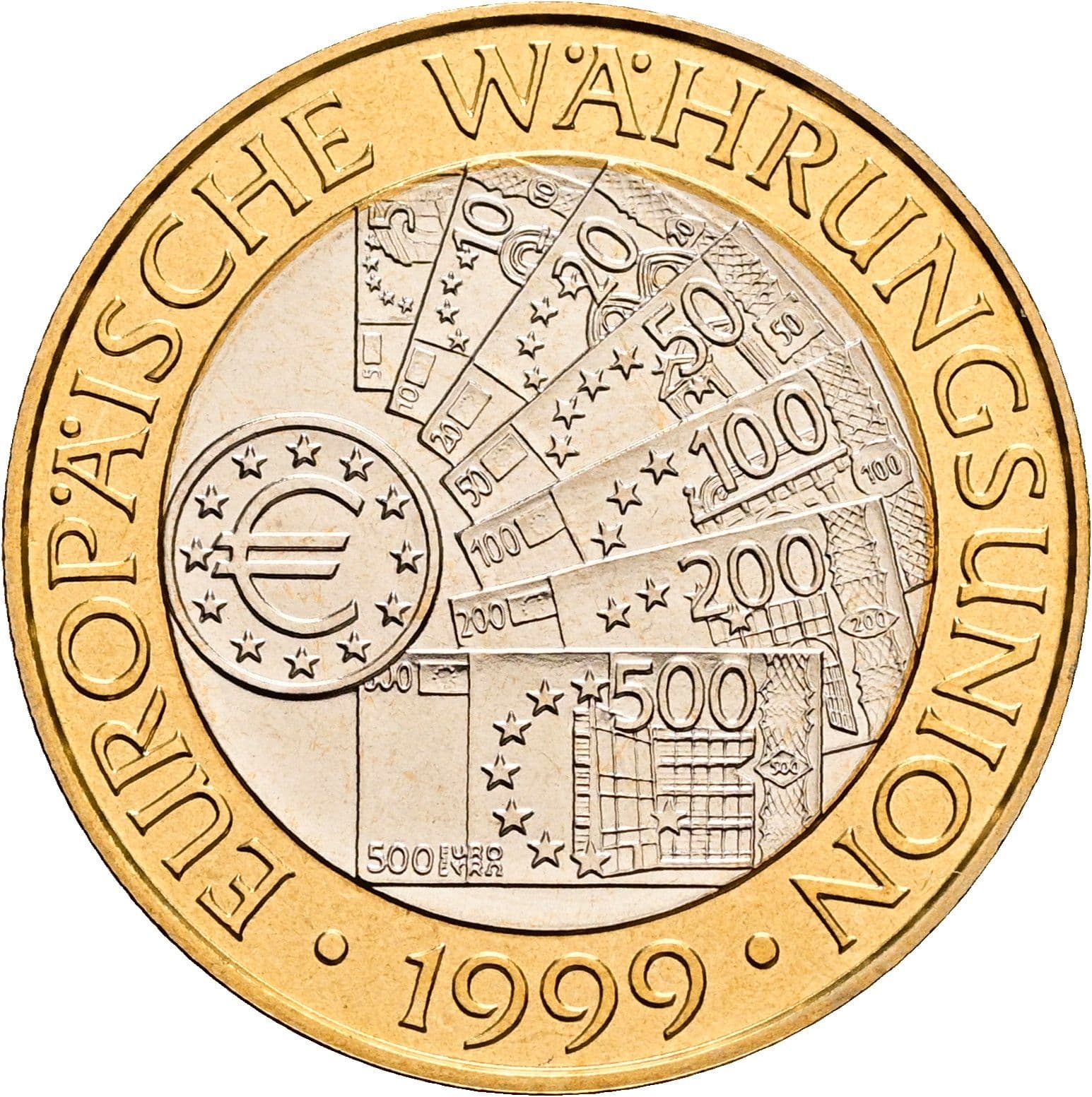 50 Schilling 1999 – Rückseite