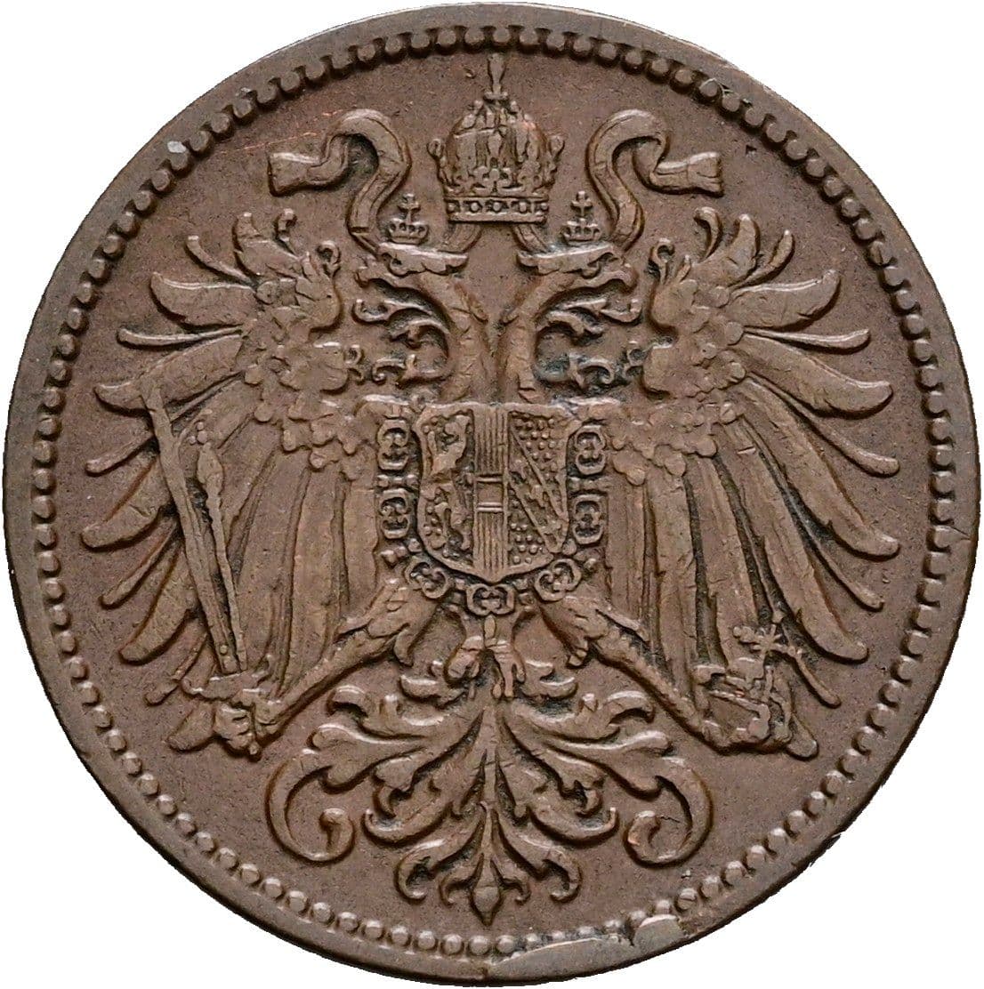 2 Heller Franz Joseph I. 1848-1916 1911 – Rückseite