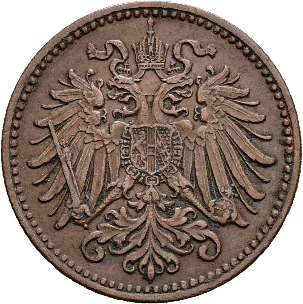1 Heller Franz Joseph I. 1848-1916 1911 – Rückseite