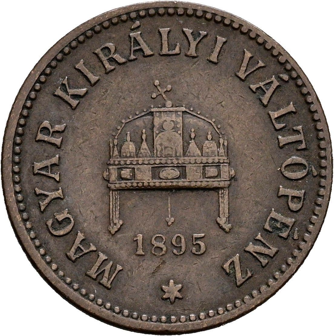 2 Filler Franz Joseph I. 1848-1916 1895 KB – Rückseite