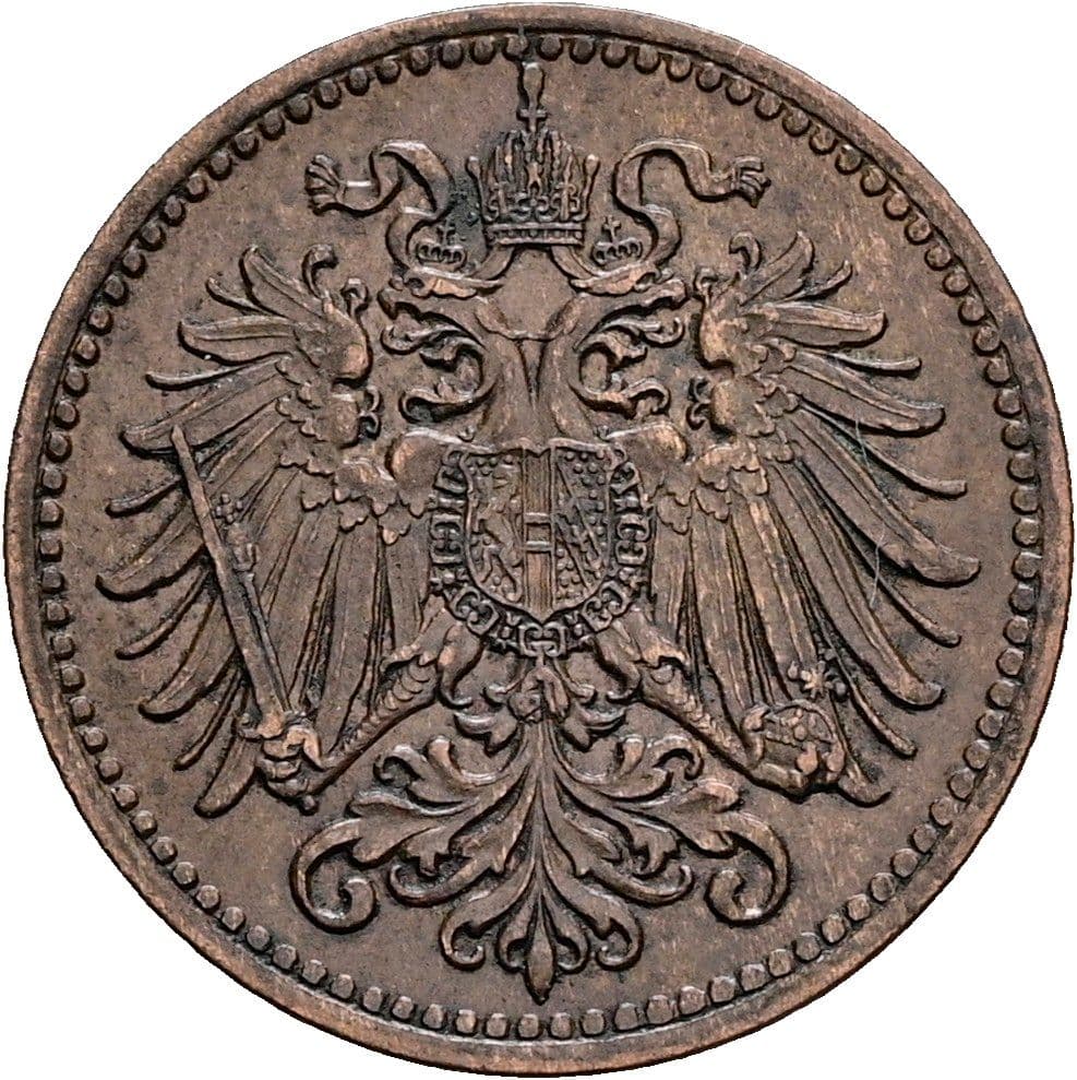 1 Heller Franz Joseph I. 1848-1916 1903 – Rückseite