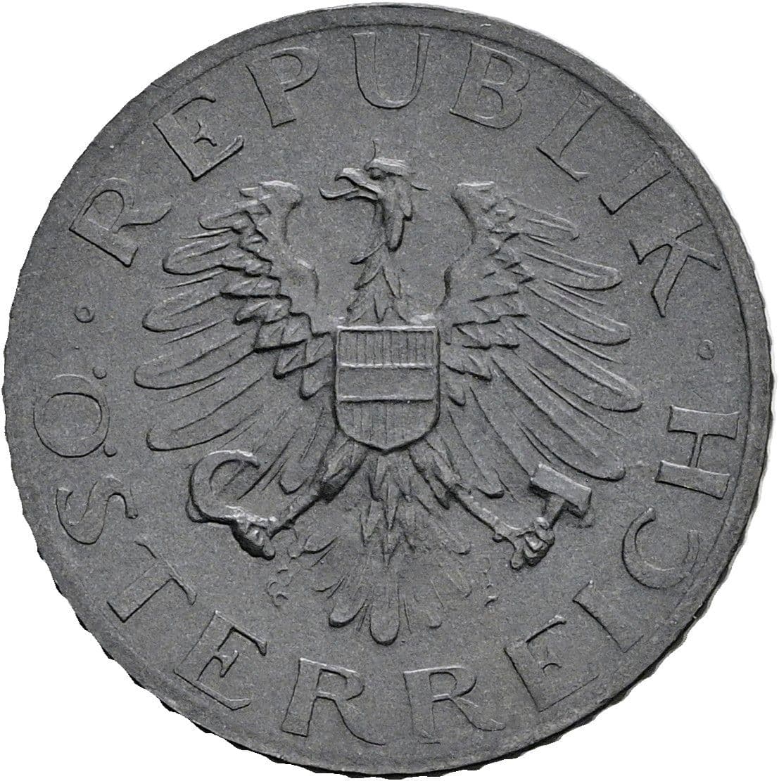 5 Groschen 1977 – Rückseite