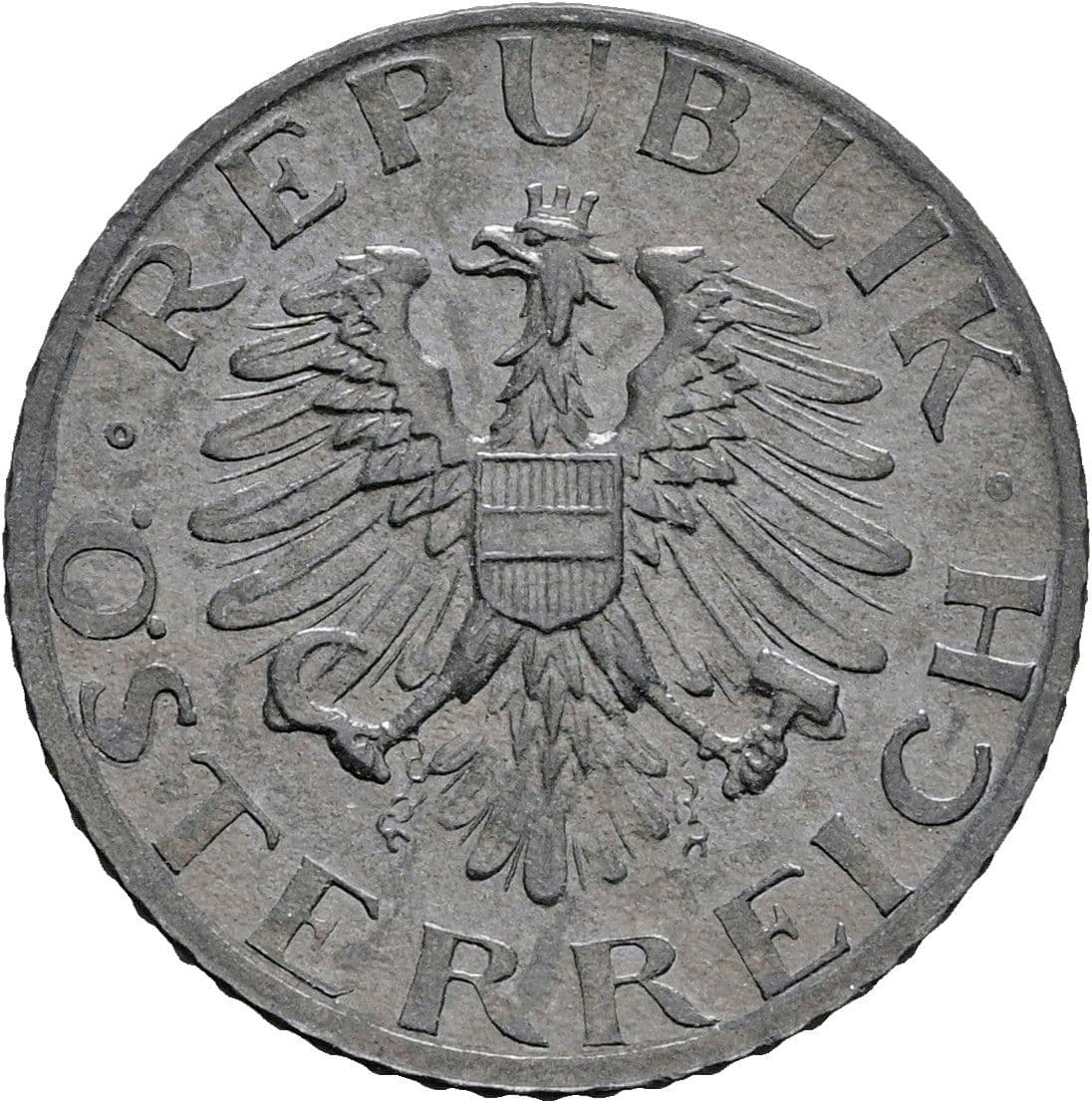 5 Groschen 1973 – Rückseite