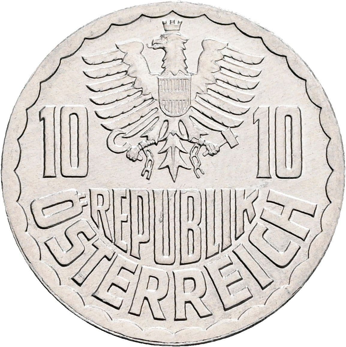 10 Groschen 1994 – Rückseite