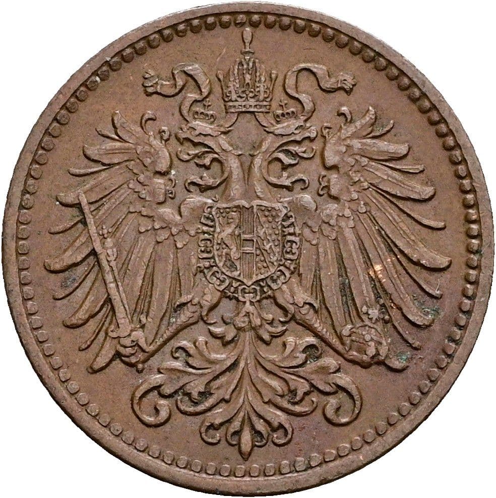 1 Heller Franz Joseph I. 1848-1916 1911 – Rückseite
