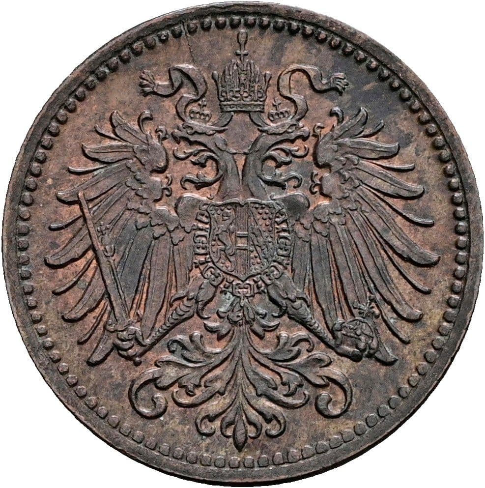 1 Heller Franz Joseph I. 1848-1916 1915 – Rückseite