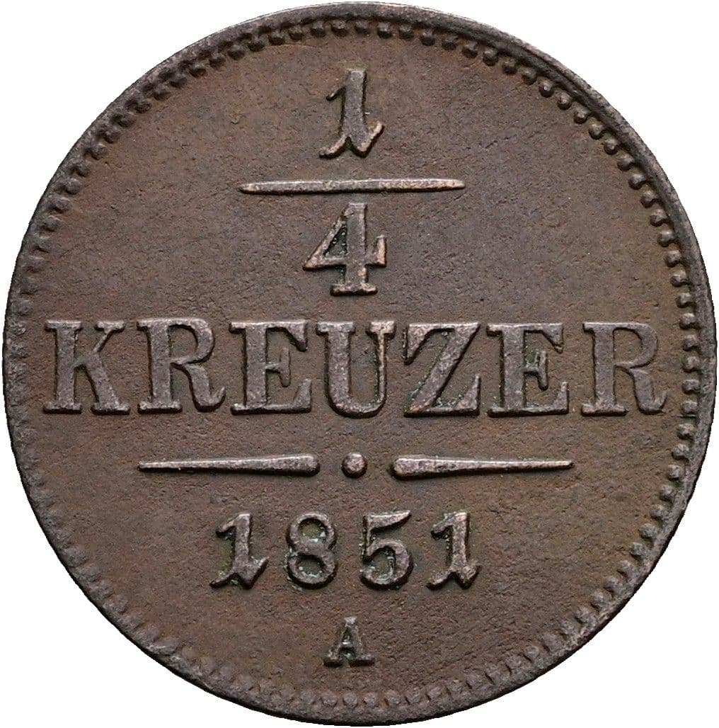 1/4 Kreuzer