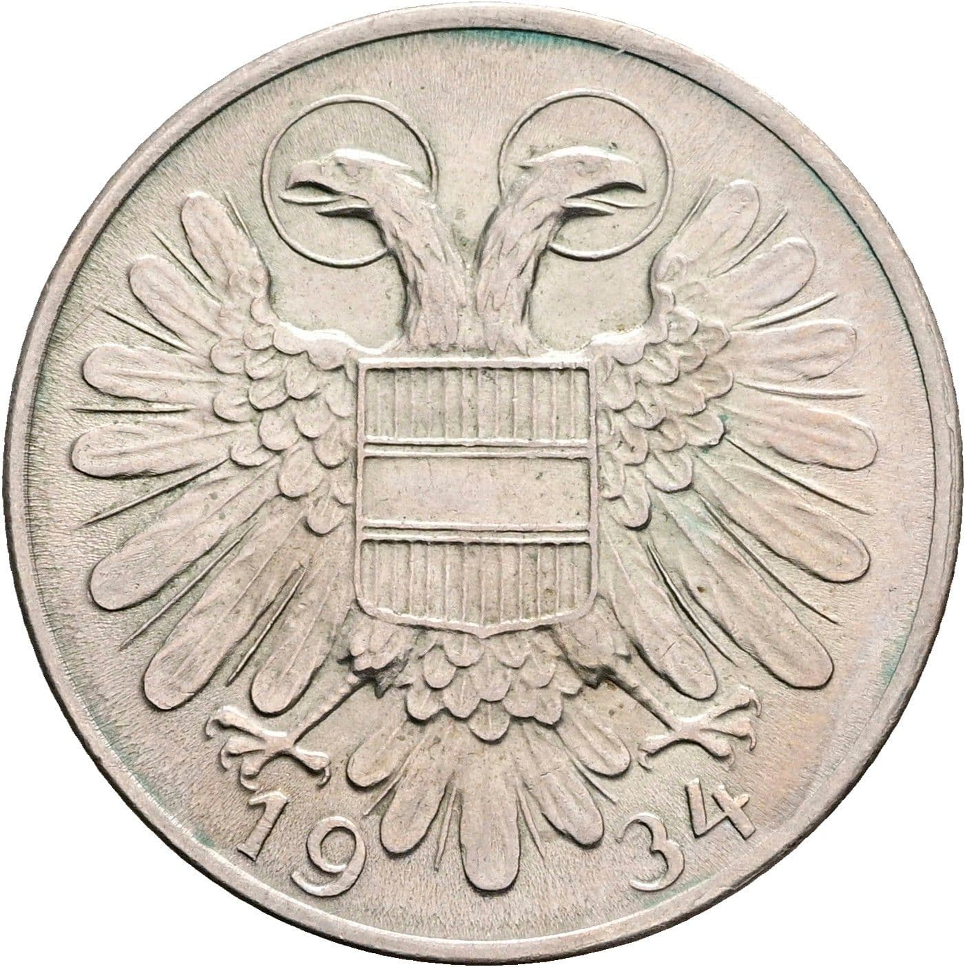 50 Groschen 1934 – Rückseite
