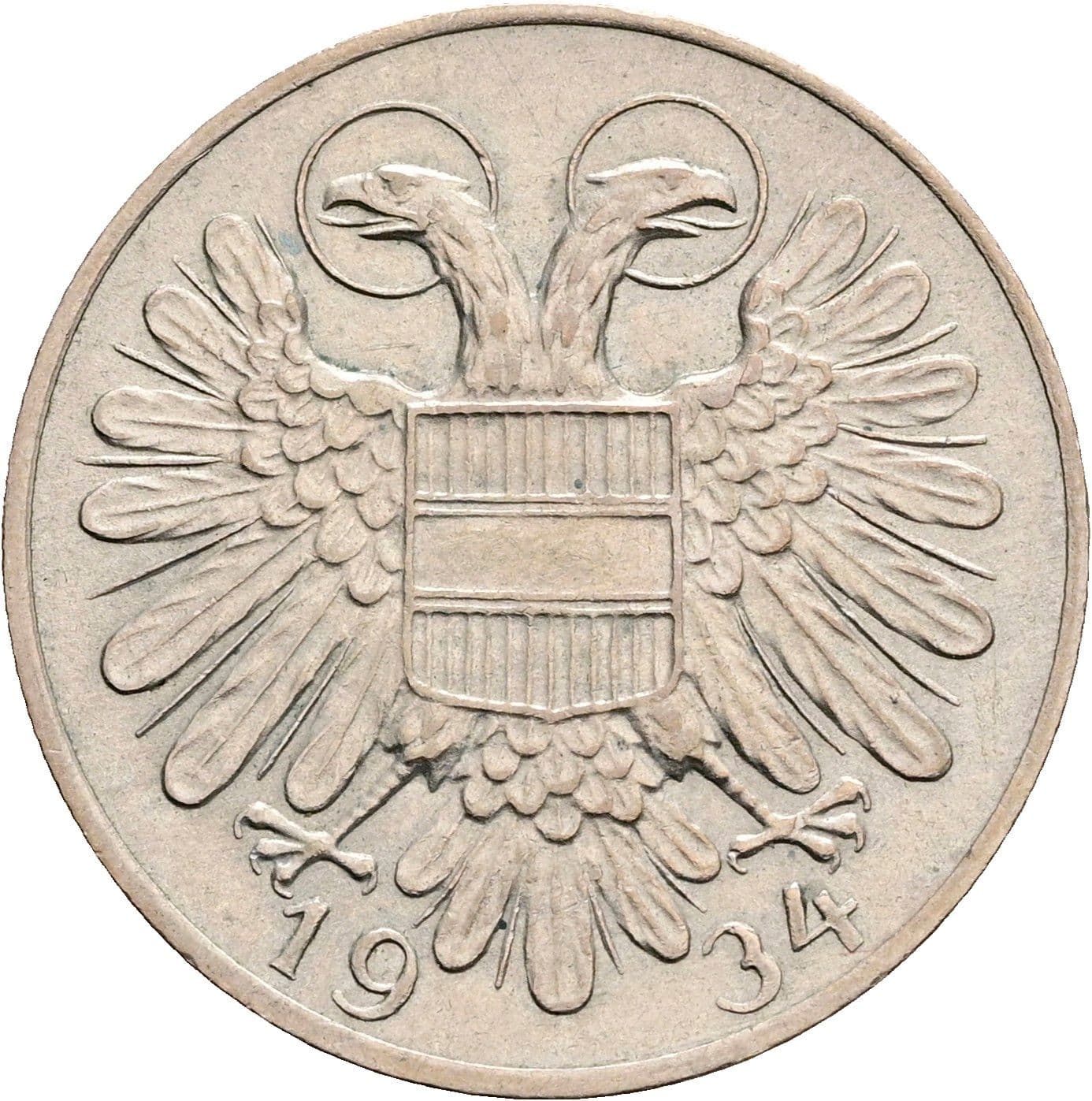 50 Groschen 1934 – Rückseite