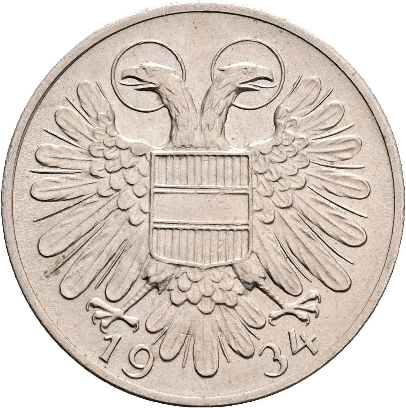 50 Groschen 1934 – Rückseite