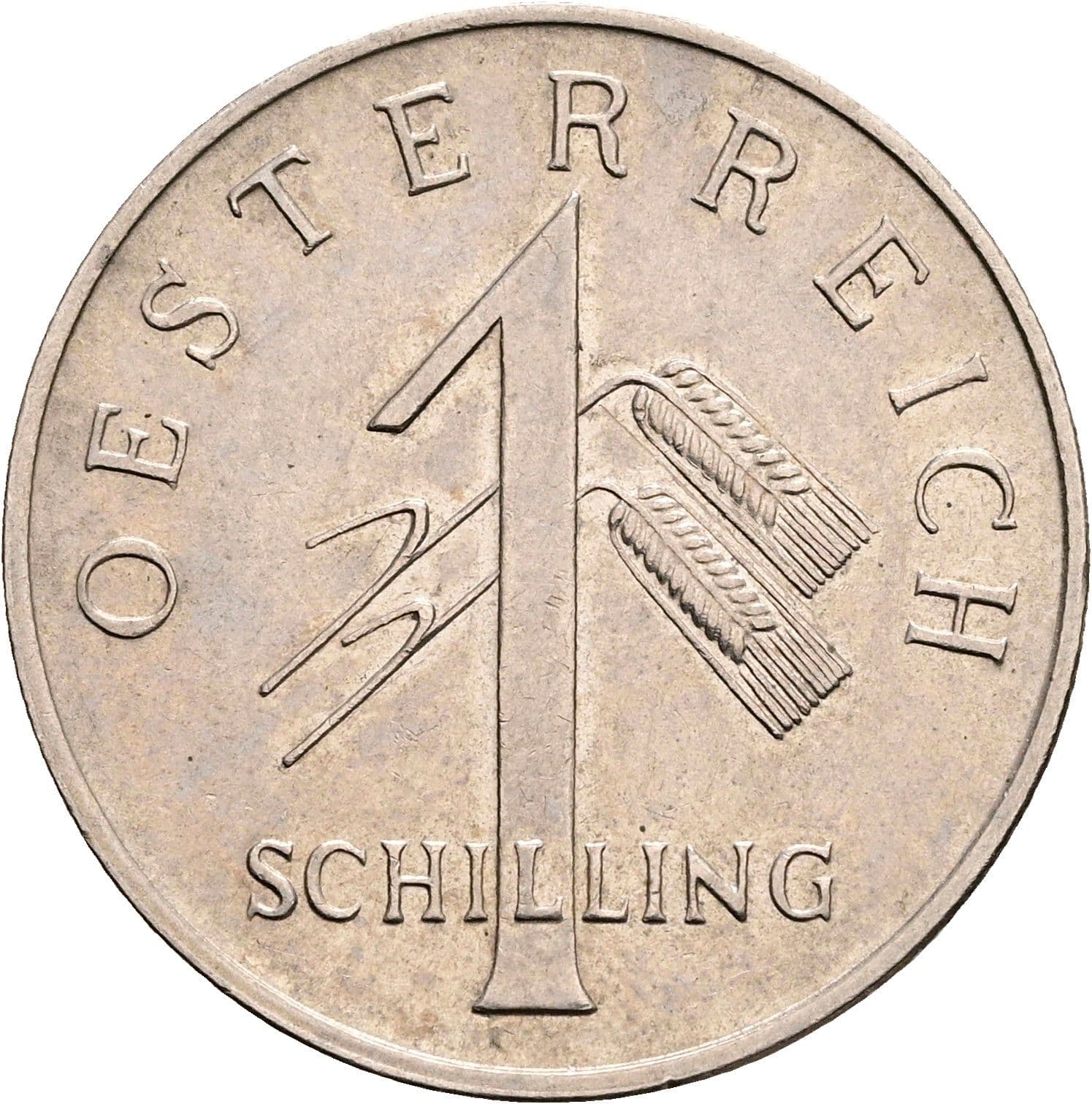 1 Schilling 1935 – Vorderseite