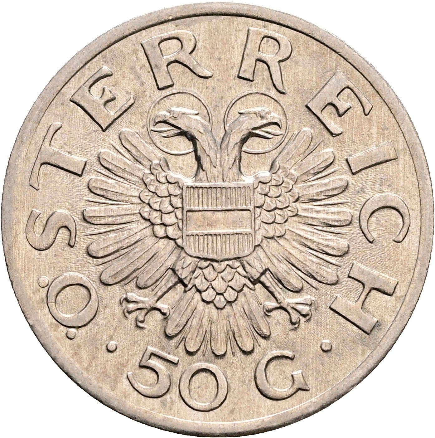 50 Groschen 1935 – Rückseite