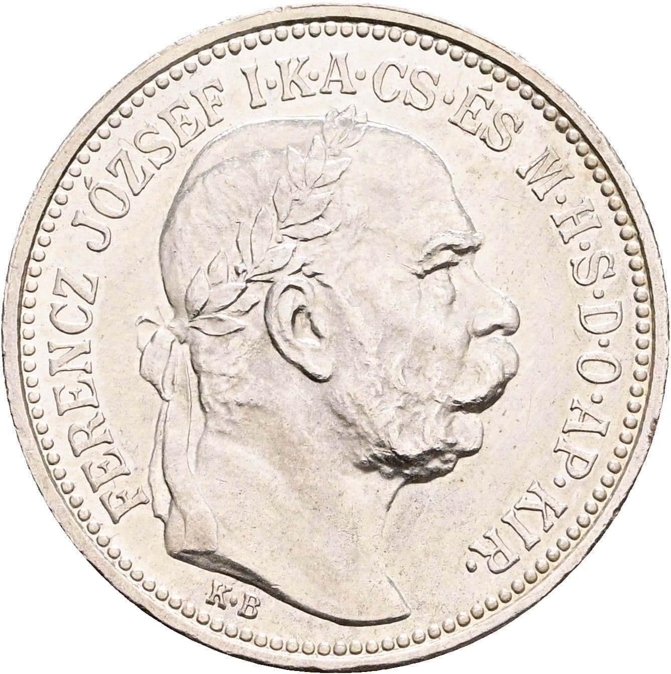 1 Korona Franz Joseph I. 1848-1916 1915 KB – Vorderseite