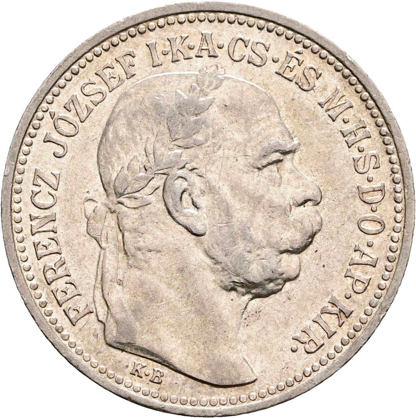 1 Korona Franz Joseph I. 1848-1916 1914 KB – Vorderseite