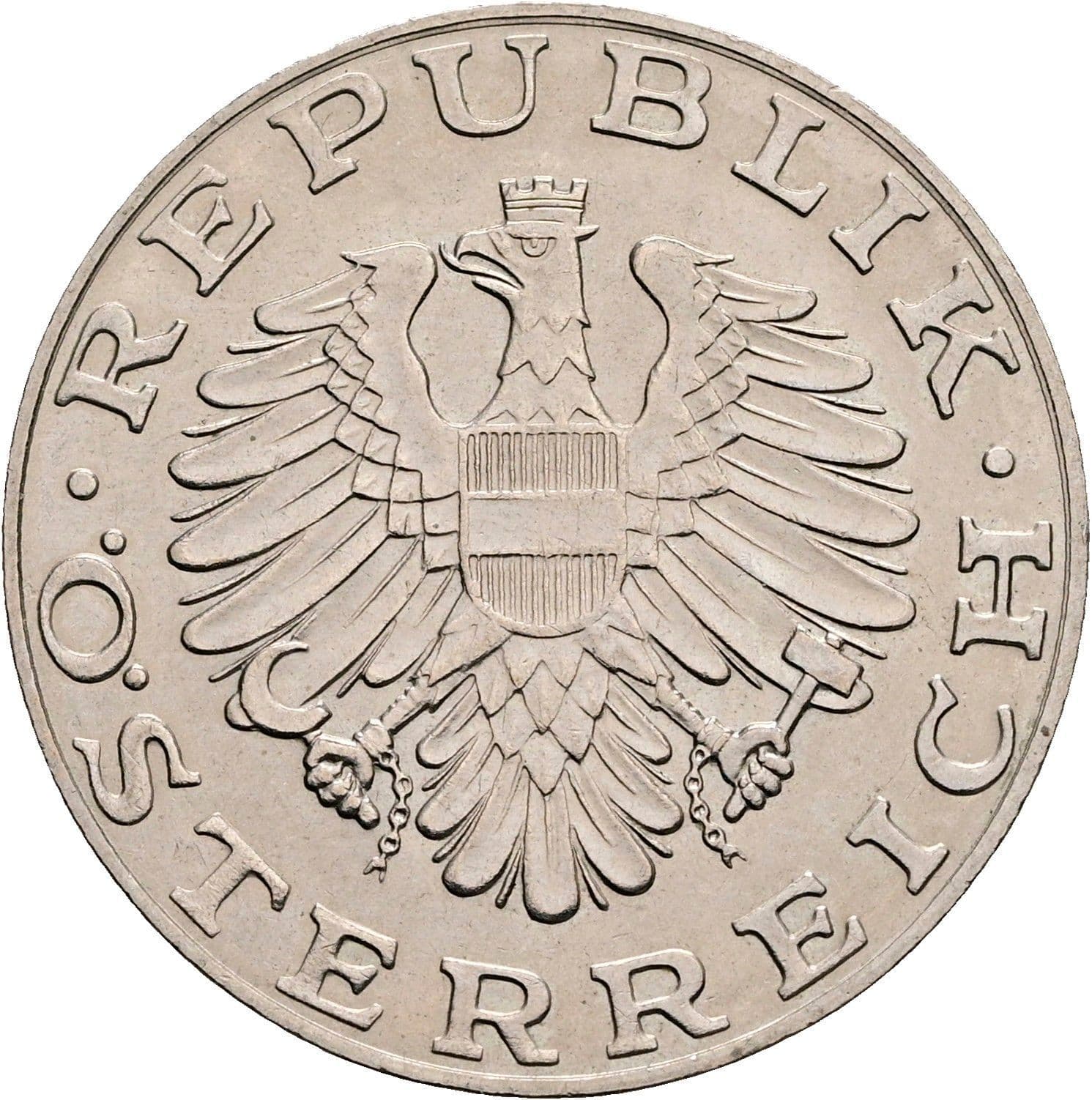 10 Schilling 1986 – Rückseite