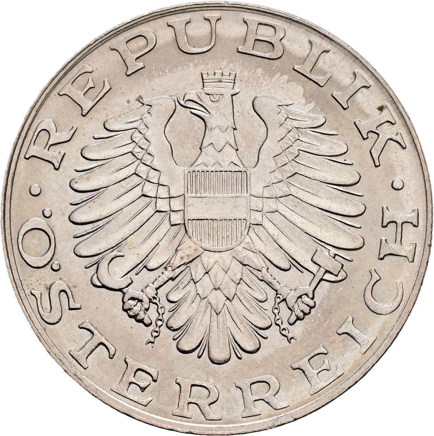 10 Schilling 1990 – Rückseite