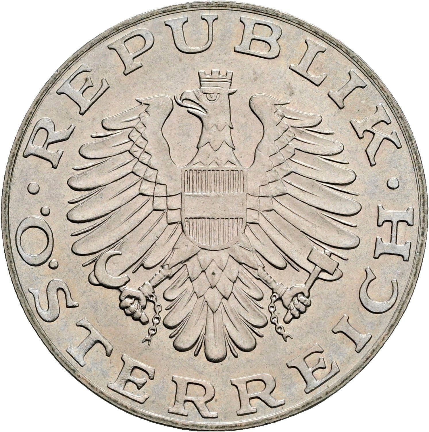 10 Schilling 1986 – Rückseite