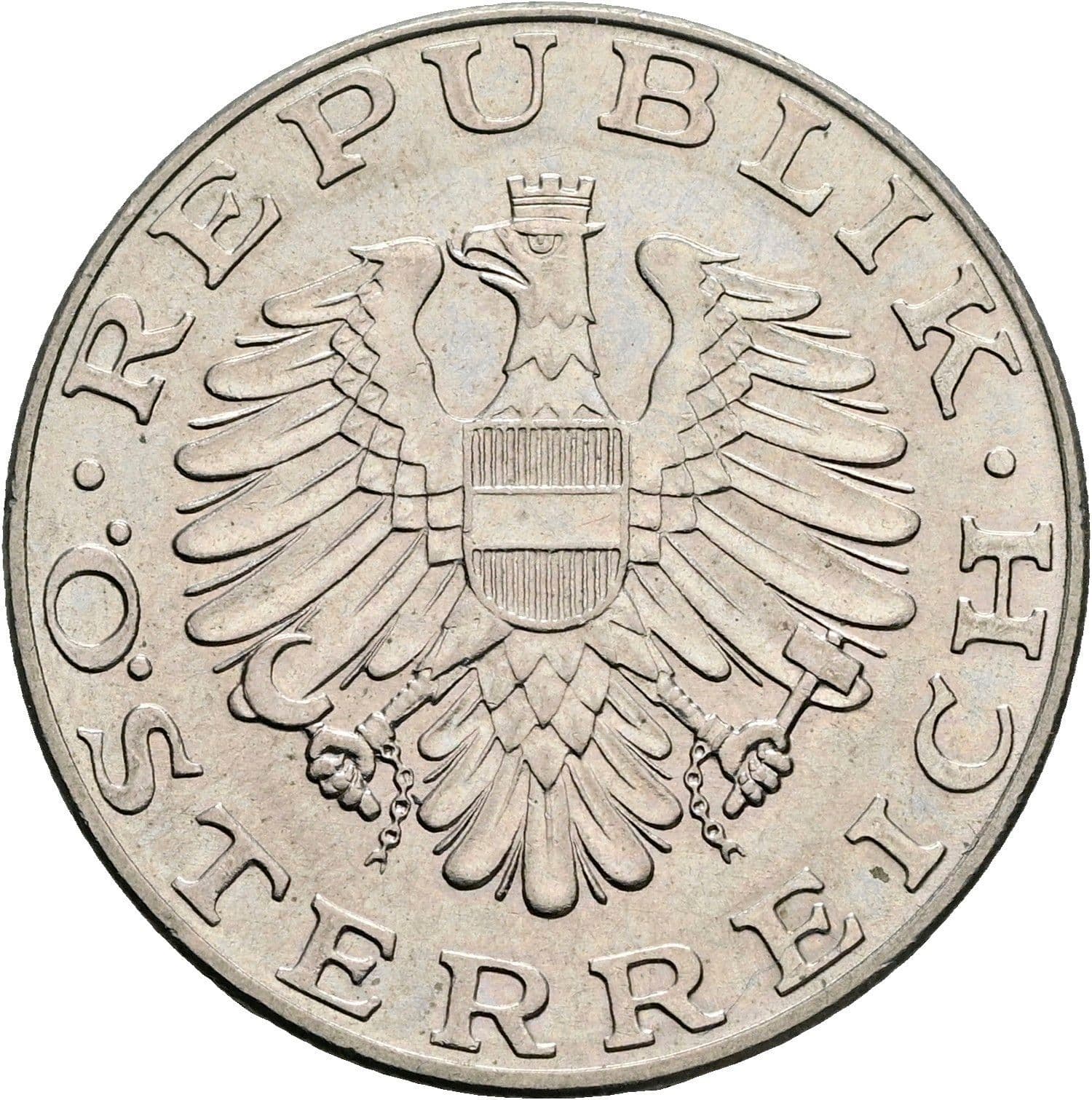 10 Schilling 1983 – Rückseite