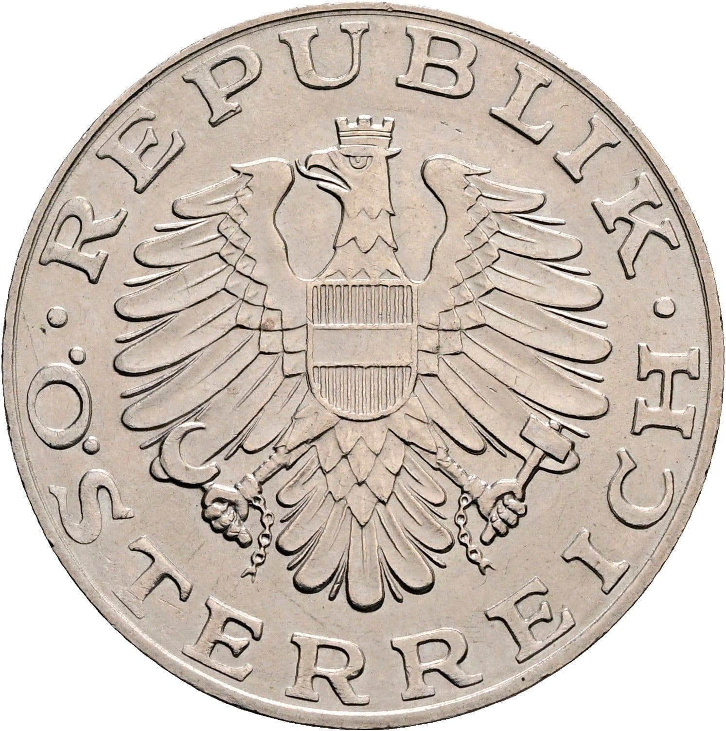 10 Schilling 1985 – Rückseite