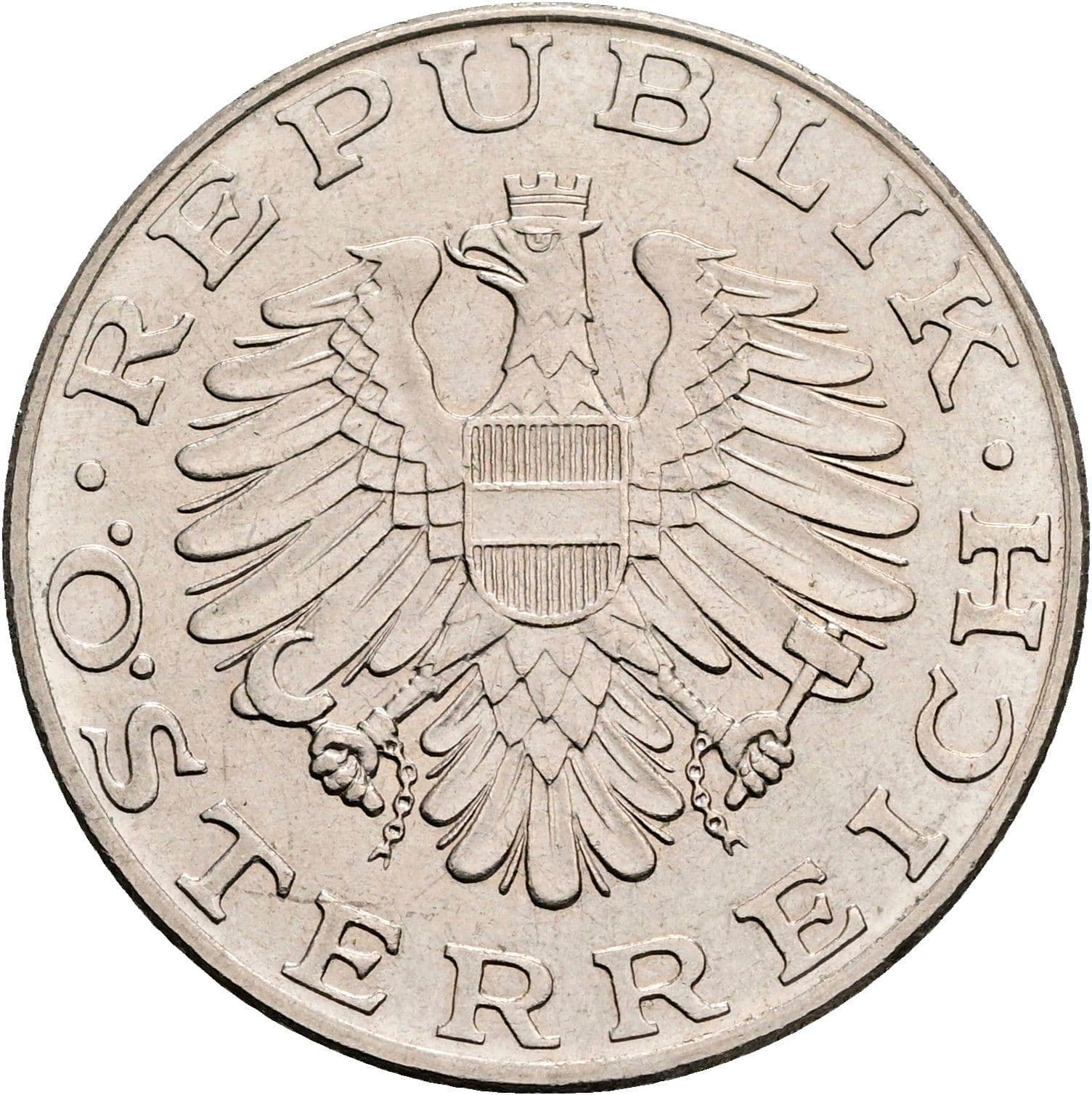 10 Schilling 1981 – Rückseite