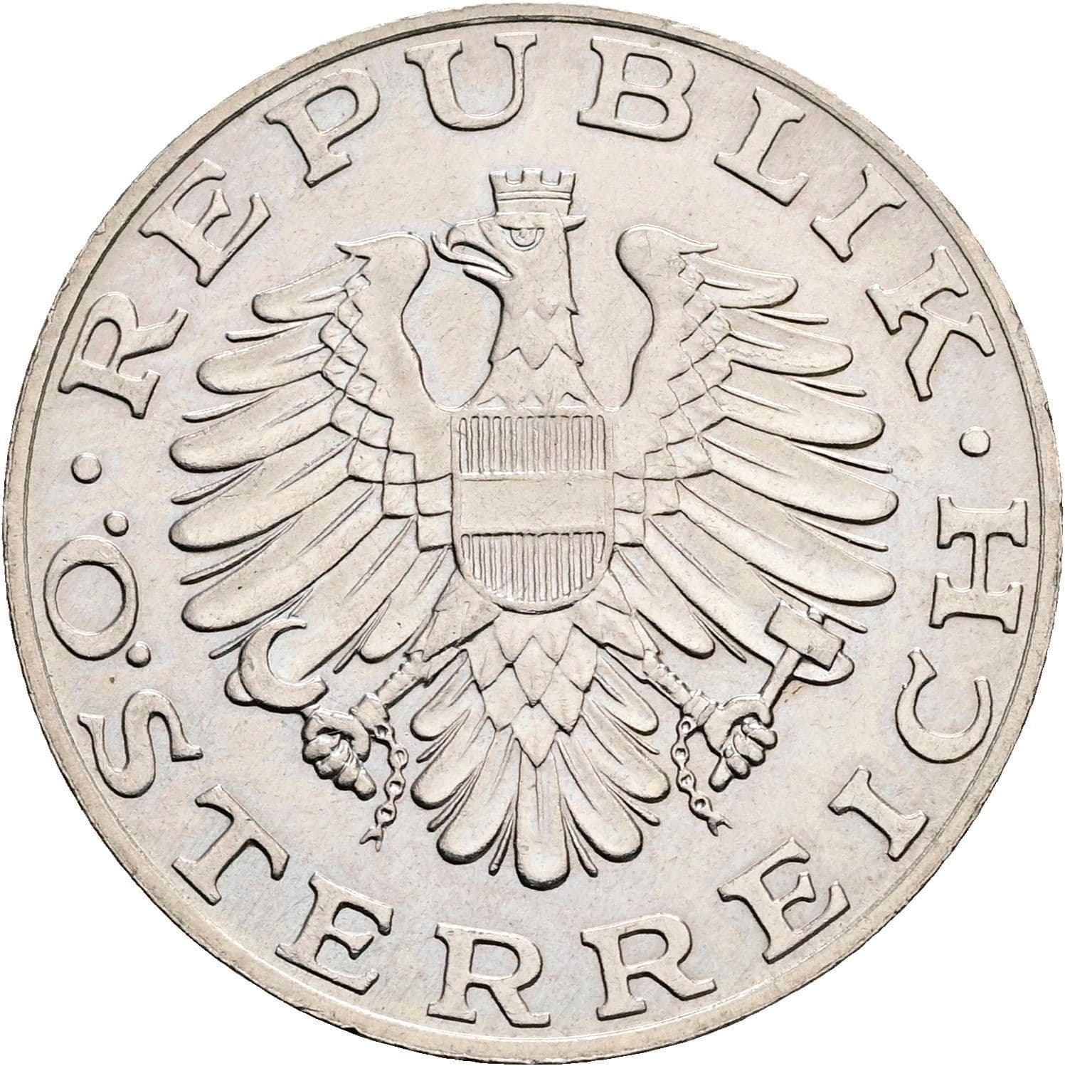 10 Schilling 1982 – Rückseite