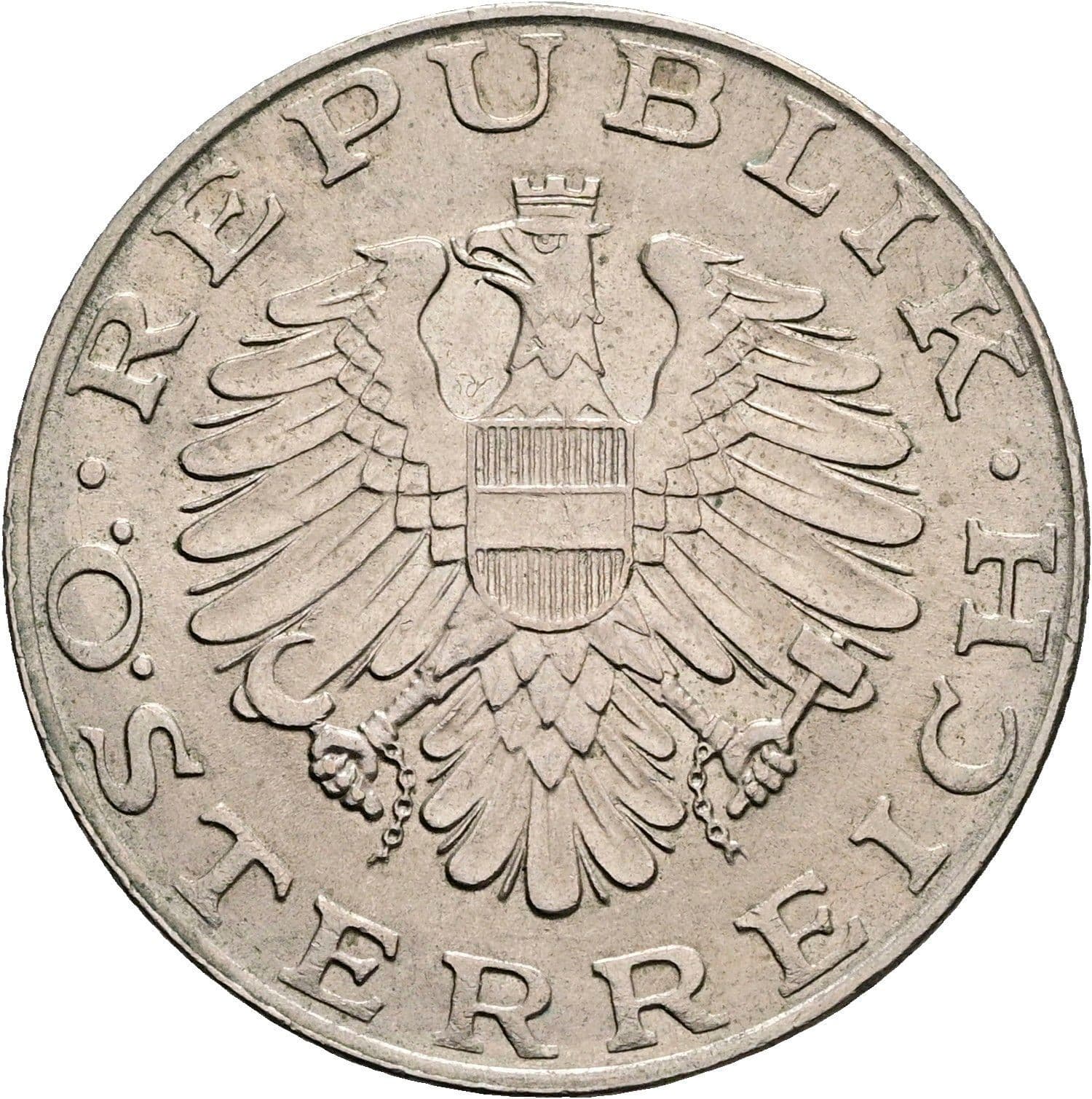 10 Schilling 1974 – Rückseite