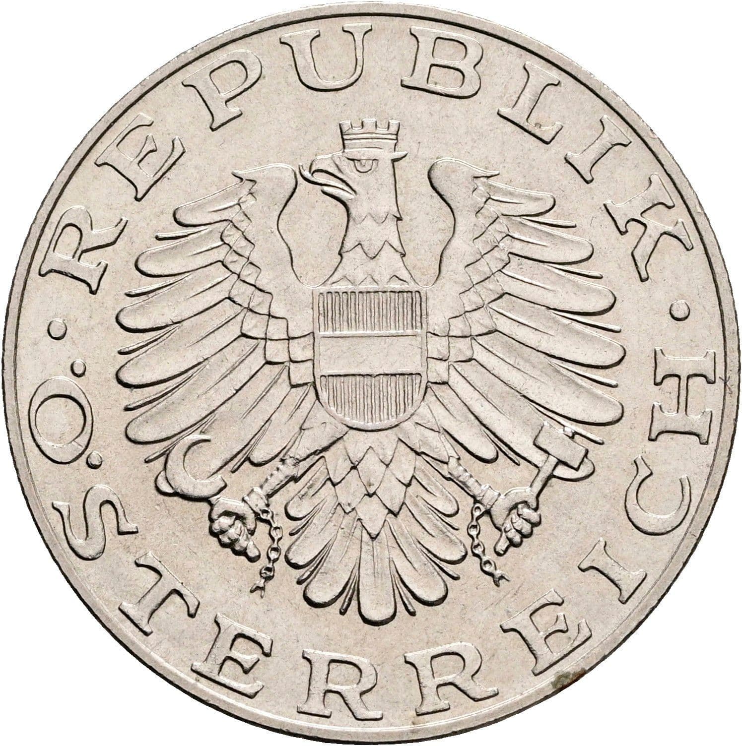 10 Schilling 1974 – Rückseite