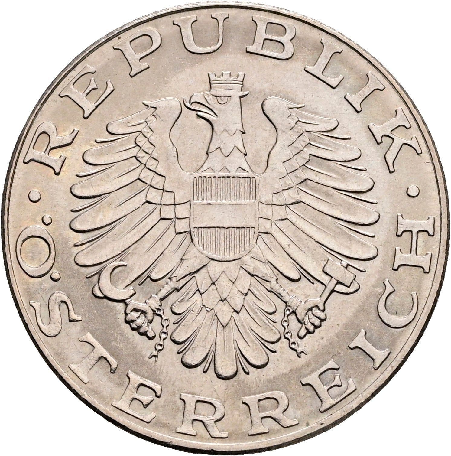 10 Schilling 1983 – Rückseite
