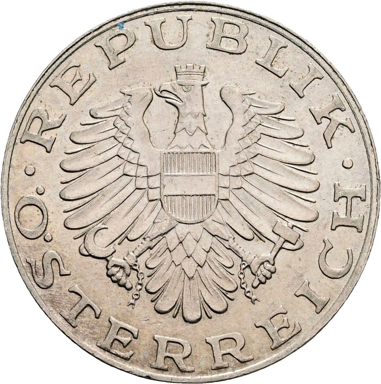 10 Schilling 1978 – Rückseite
