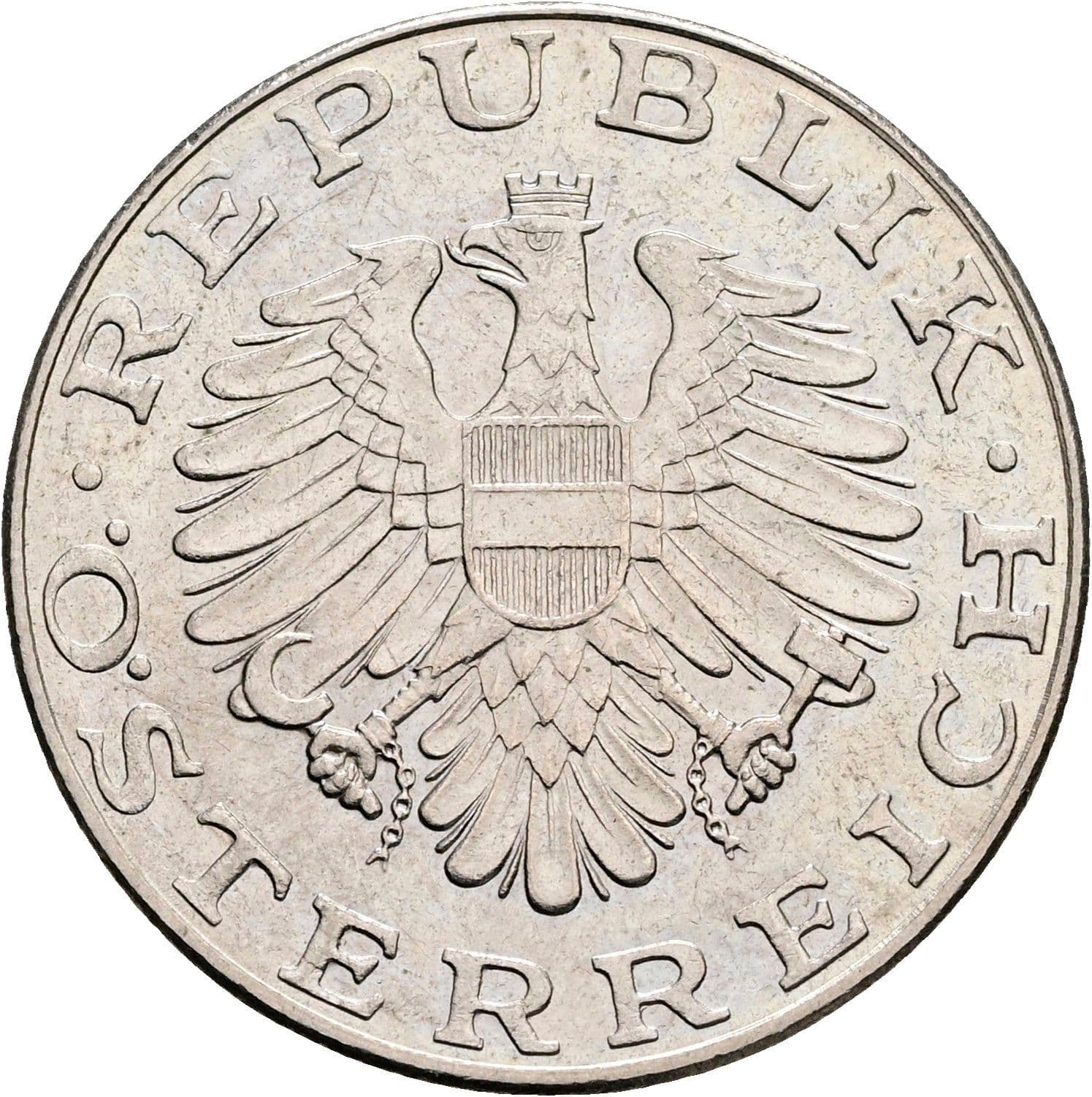 10 Schilling 1975 – Rückseite
