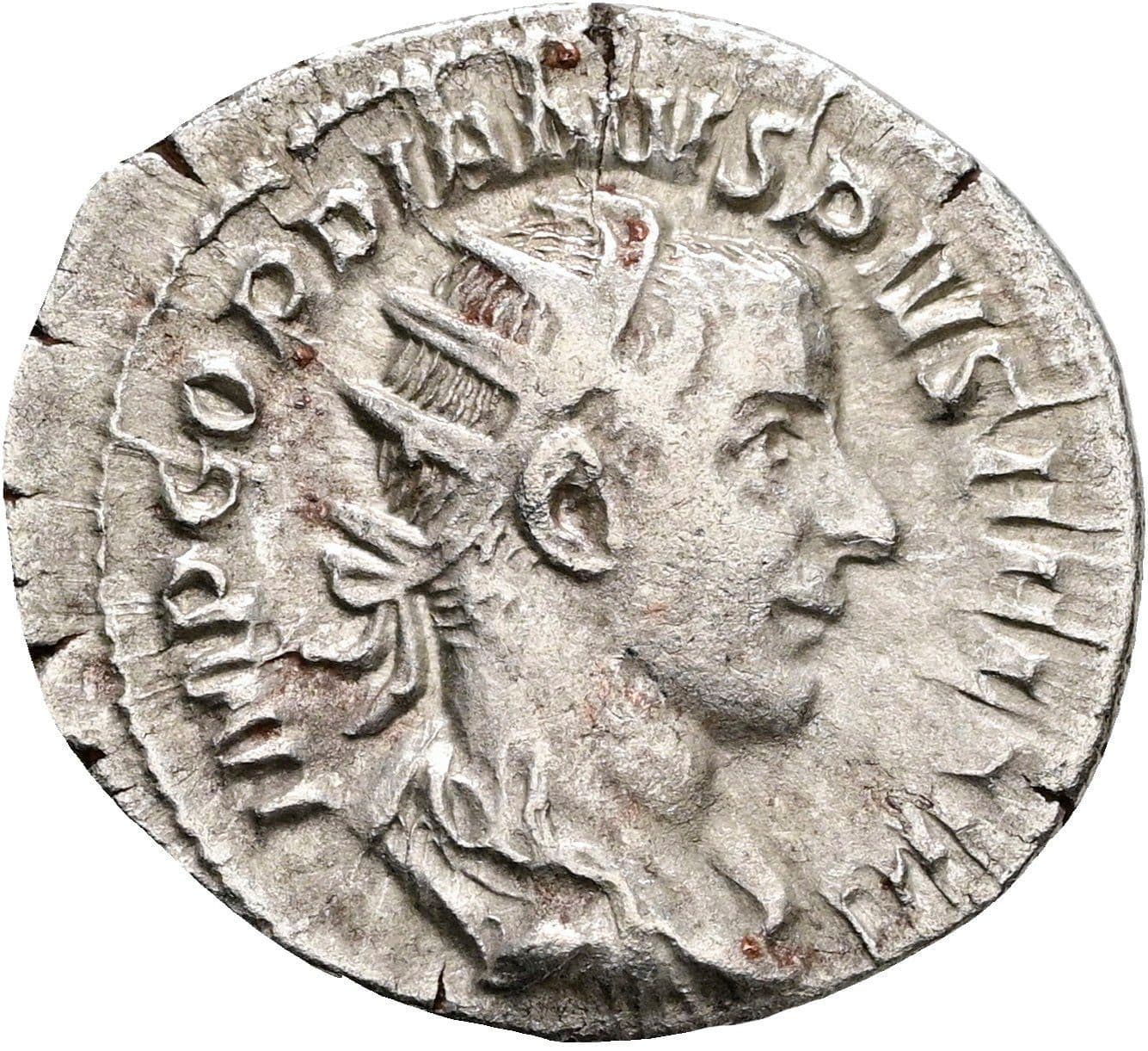 Antoninian Gordianus III. Pius 238-244 AC ohne Jahr – Vorderseite