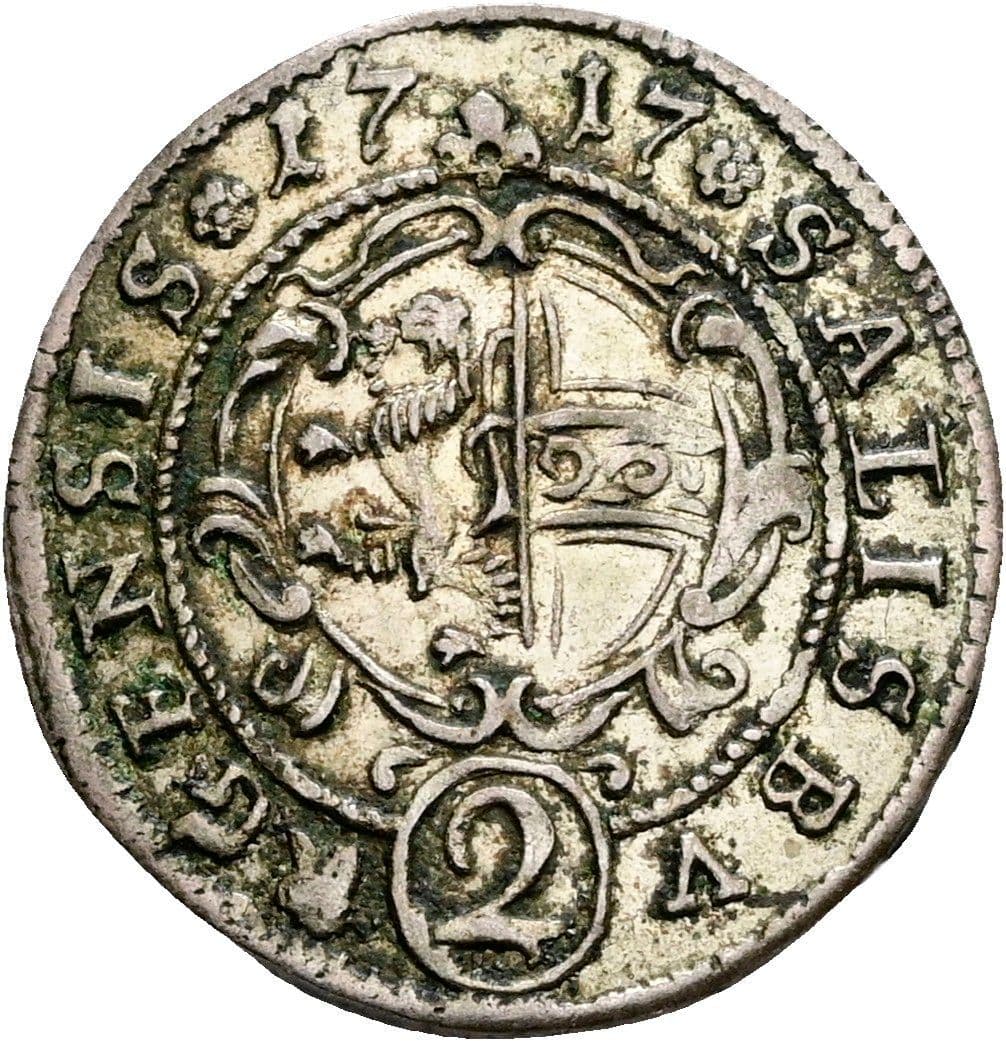 2 Kreuzer (1/2 Reichsbatzen)