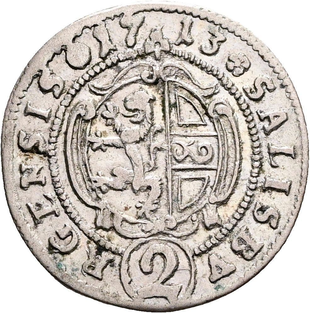 2 Kreuzer (1/2 Reichsbatzen)