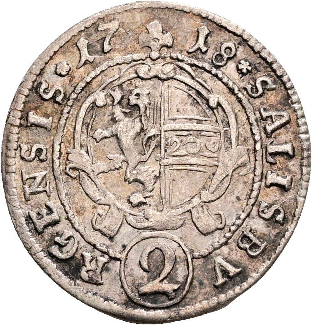 2 Kreuzer (1/2 Reichsbatzen)