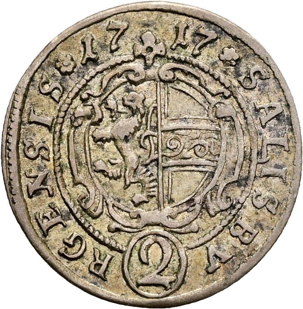 2 Kreuzer (1/2 Reichsbatzen)