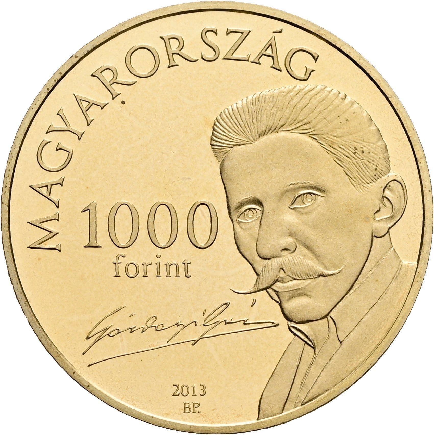 1000 Forint 2013 – Vorderseite